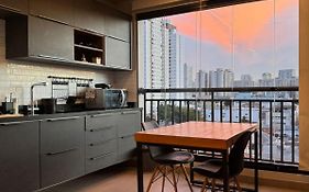 Studio aconchegante SP excelente localização e vista privilegiada